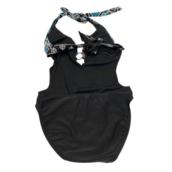 Womens One Piece Swimsuits V Neck Size Medium - Picture 2 of 2